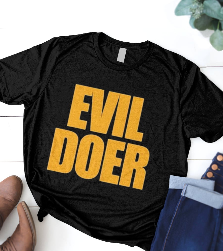 Evil Doer Green And Orange T-Shirt