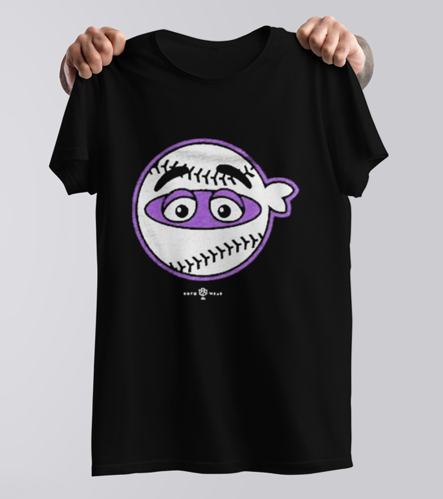 Pitching Ninja Baseball Emoji By Soto Wear T-Shirt