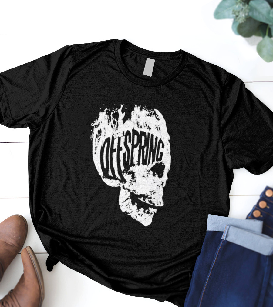 Offspring Flaming Skull T-Shirt