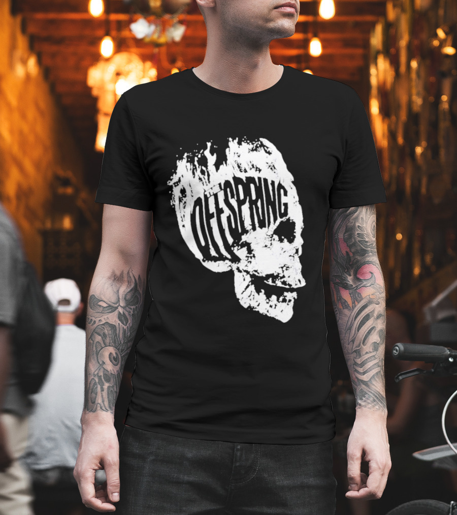 Offspring Flaming Skull T-Shirt