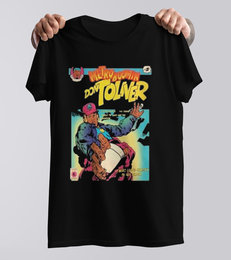 Metro Boomin Don Toliver Comic Style Retro Album T-Shirt