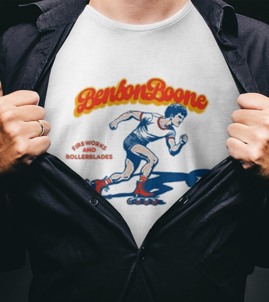 Benson Boone Fireworks And Rollerblades Benny T-Shirt