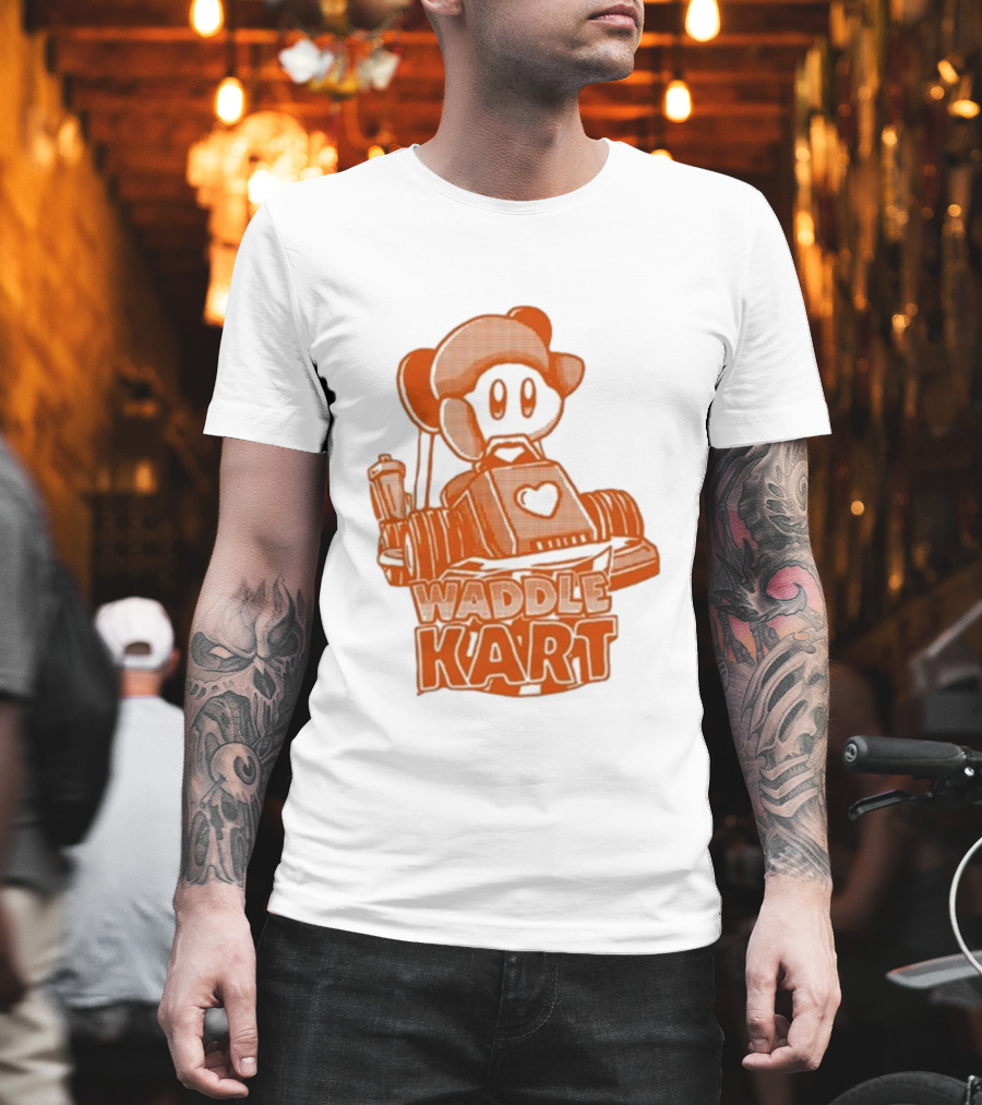 DevDogg Waddle Kart Dee Heart Racing Adventure T-Shirt