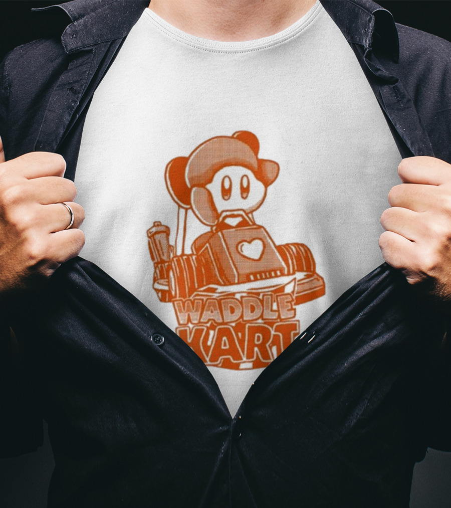 DevDogg Waddle Kart Dee Heart Racing Adventure T-Shirt