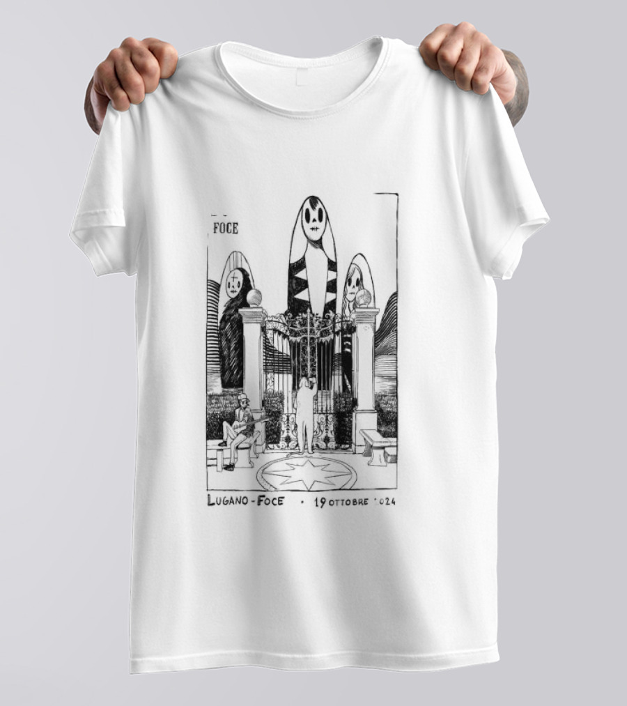 Tre Allegri Ragazzi Morti Lugano Foce 19 Ottobre T-Shirt