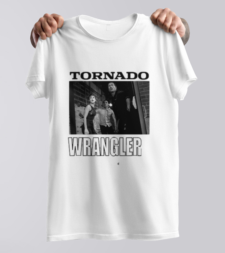 Tornado Wrangler Twisters Tyler Kate And Javi T-Shirt
