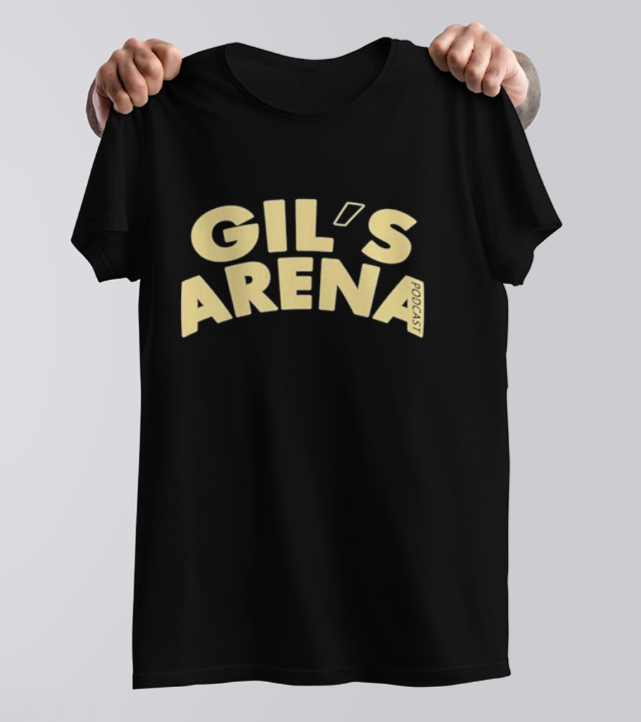 Kenyon Martin Sr Featuring Gil's Arena Podcast T-Shirt