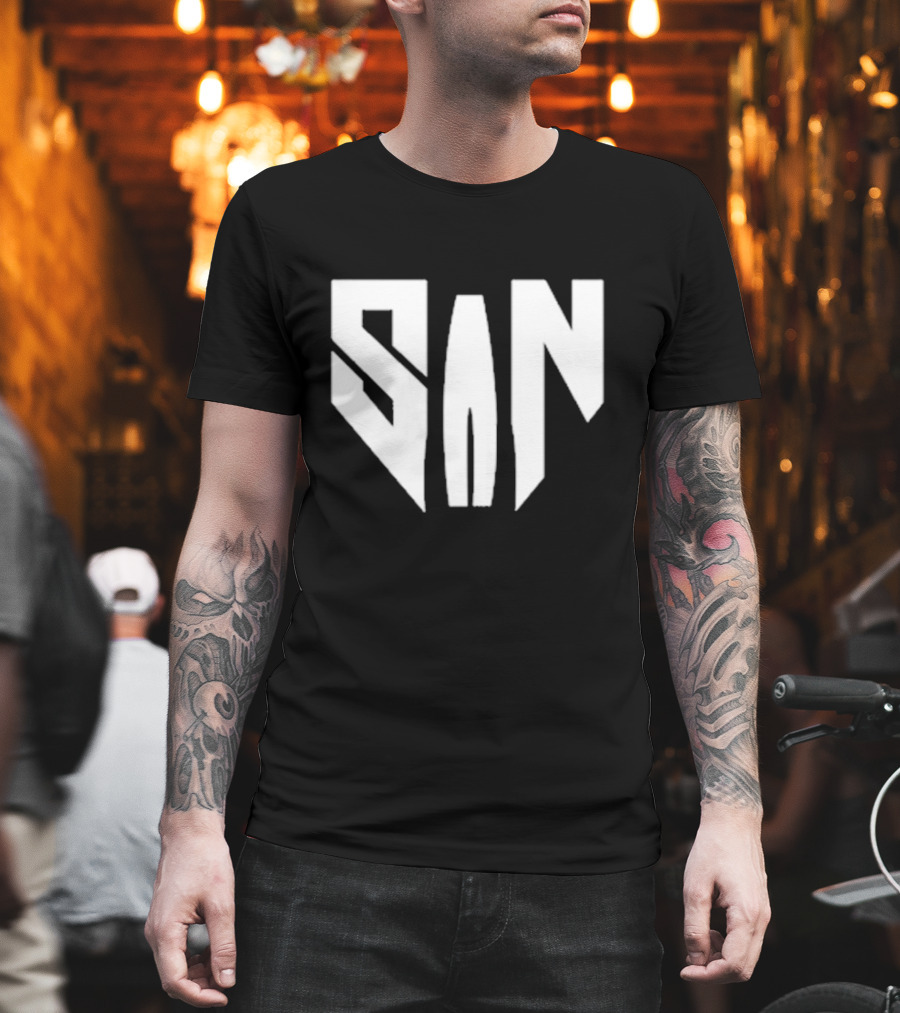 Tyler Tamboline Sin Logo בחולצה T-Shirt