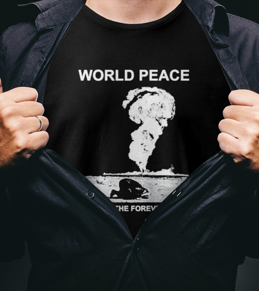 World Peace Heirs Of The Forever Wars Explosion T-Shirt