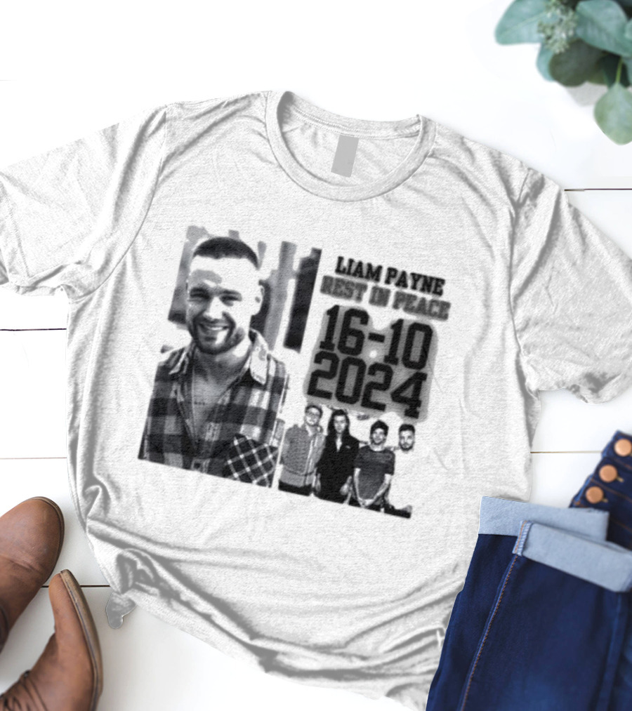 Liam Payne Rest In Peace 16-10 T-Shirt