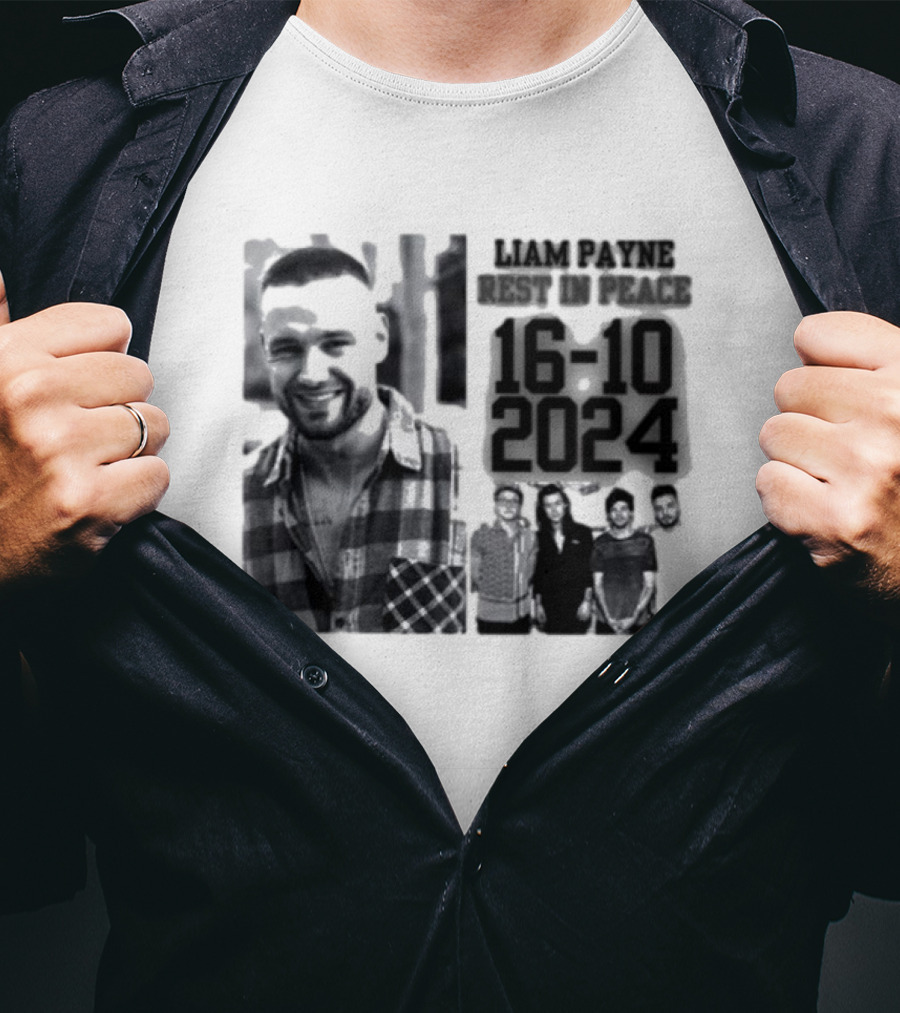 Liam Payne Rest In Peace 16-10 T-Shirt