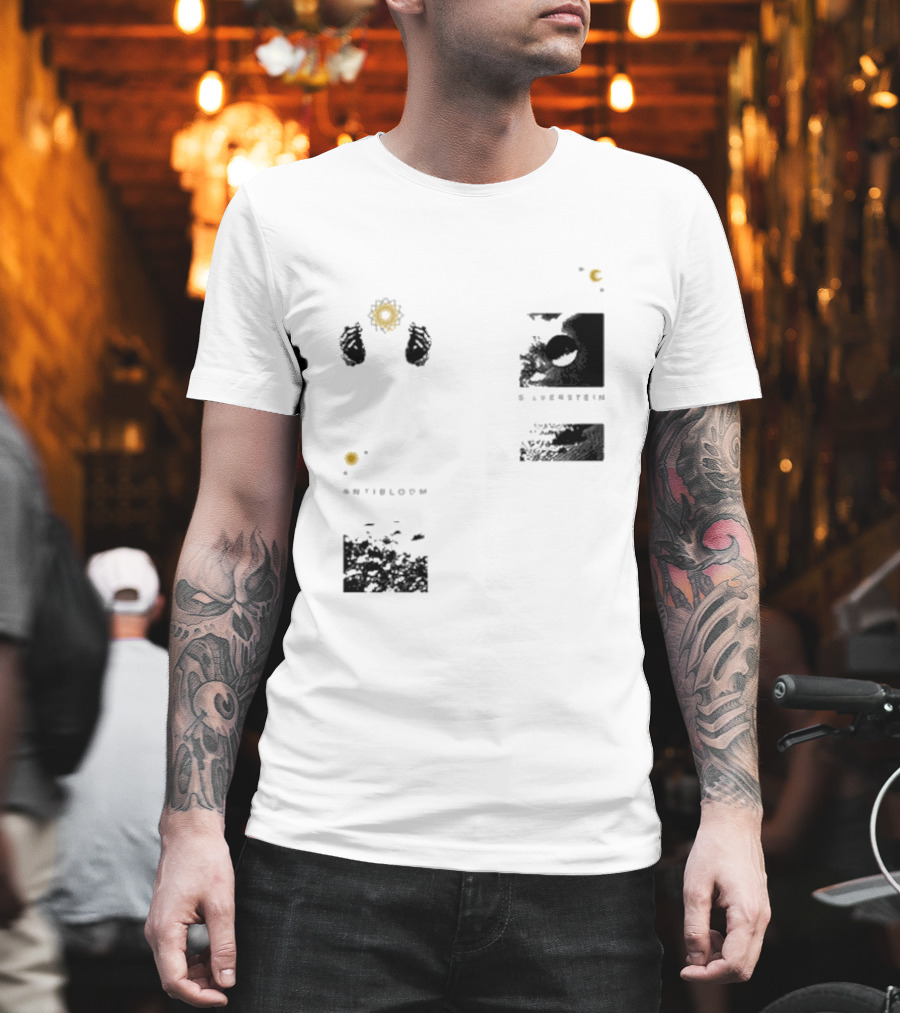 Silverstein Ghost Hands Moon Bloom T-Shirt