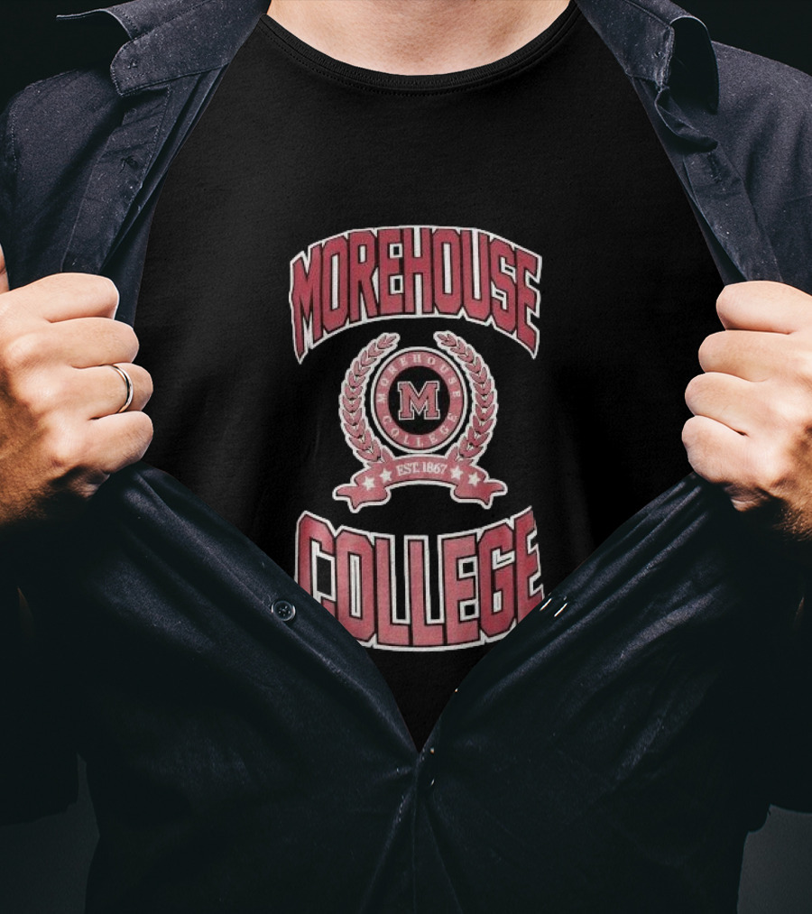 Morehouse College Vintage Est 1867 Campus Remix T-Shirt