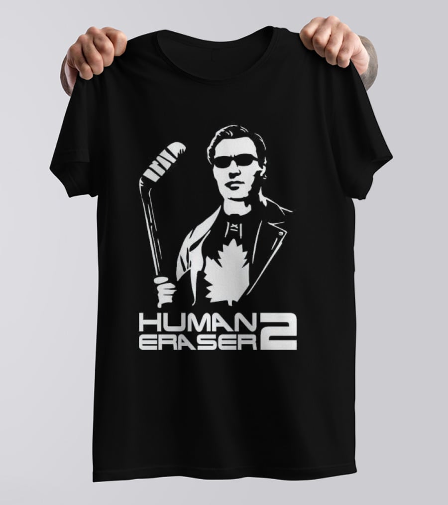 Human Eraser 2 Luke Schenn On 1000 NHL Games Hockey Maple Leaf Leather Jacket T-Shirt
