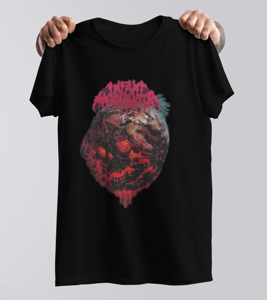 Infant Annihilator Skull Planetoid Re-Conception T-Shirt