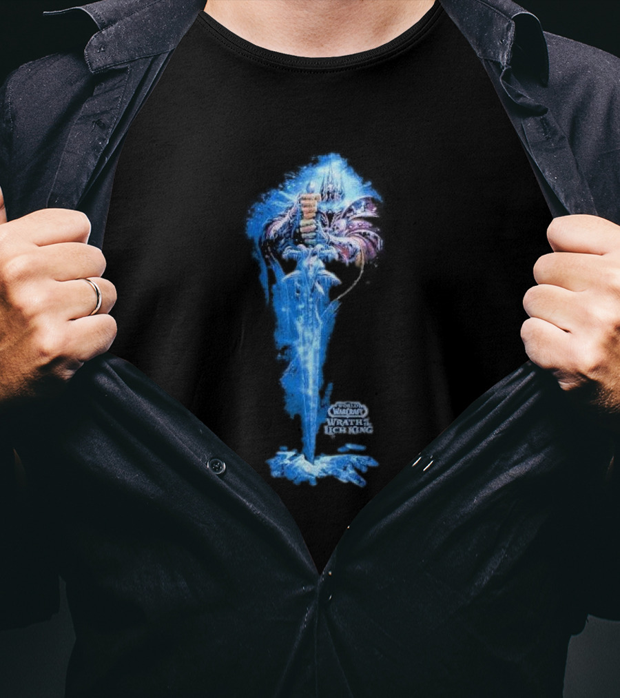 World Of Warcraft Wrath Of The Lich King Frostmourne T-Shirt