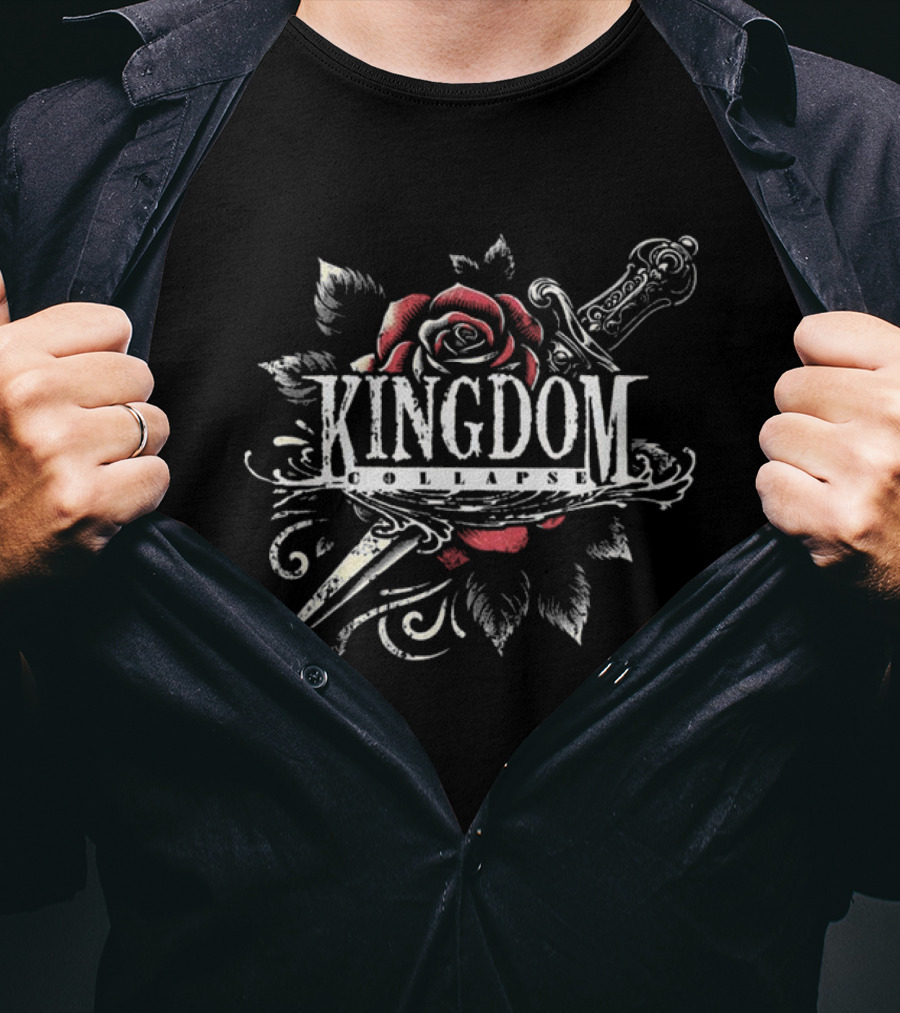 Kingdom Collapse Rose Dagger T-Shirt
