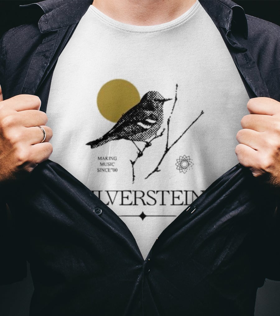Silverstein Making Music Since '00 Confession Antibloom Bird And Sun T-Shirt