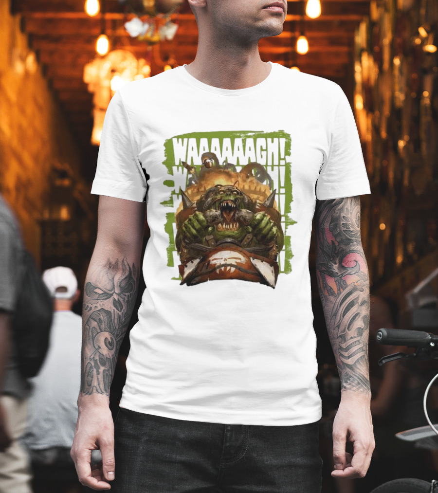 Waaagh Orks Speed Freaks Waaagh Ork Driving Symbolism T-Shirt