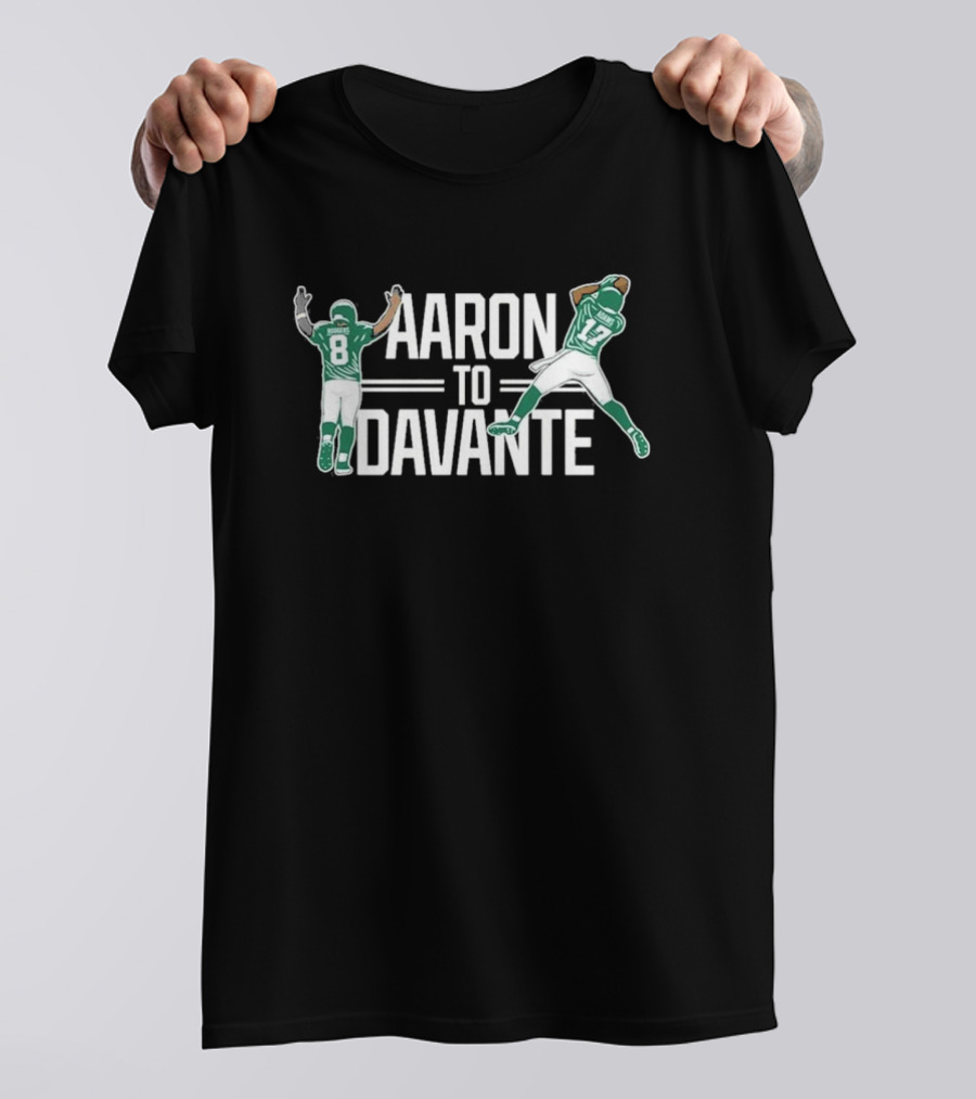New York Jets Aaron To Davante Rodgers Adams T-Shirt