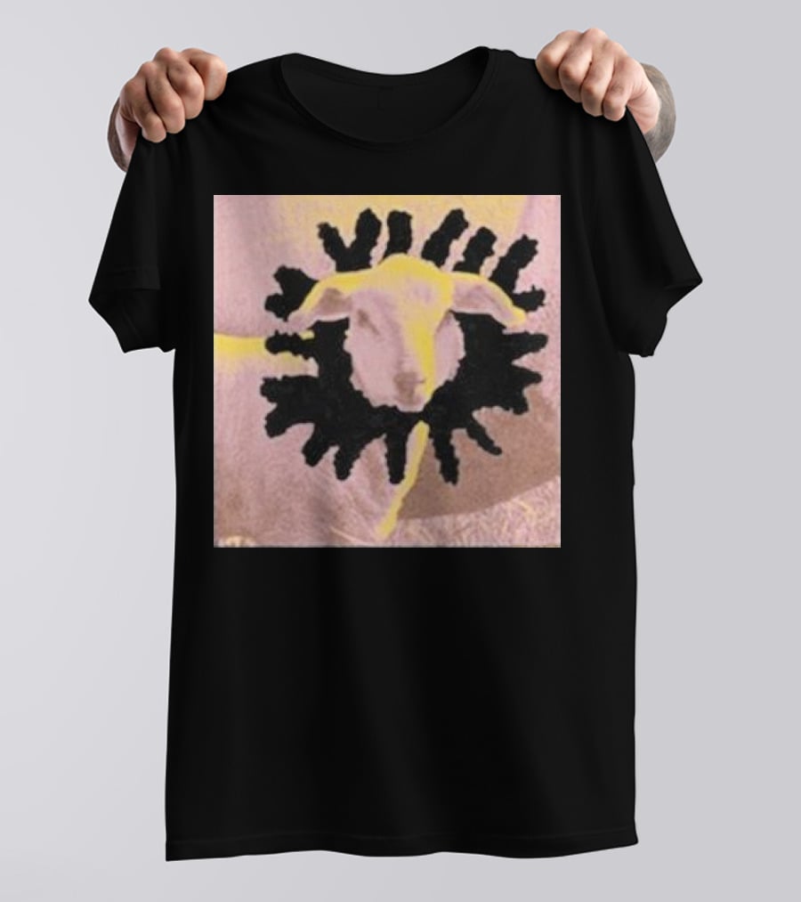 Run For Cover Records Anxious Counting Sheep Surreal Sheep T-Shirt