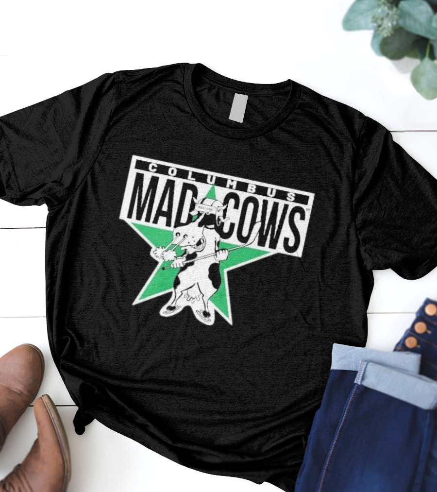 Columbus Mad Cows Star T-Shirt