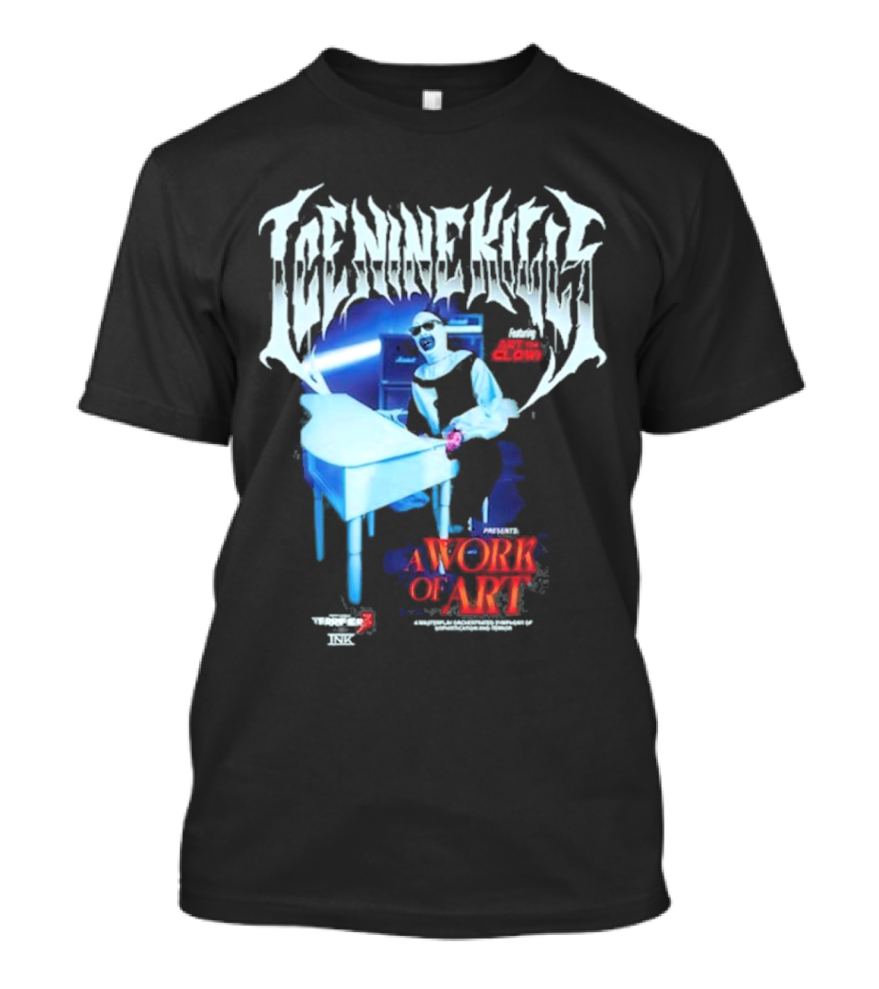 Ice Nine Kills Featuring The Ghost Of Vincent Price Presents A Work Of T-Shirt