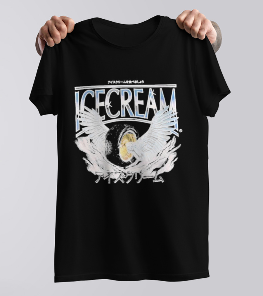 Icecream Heaven Winged Tire T-Shirt