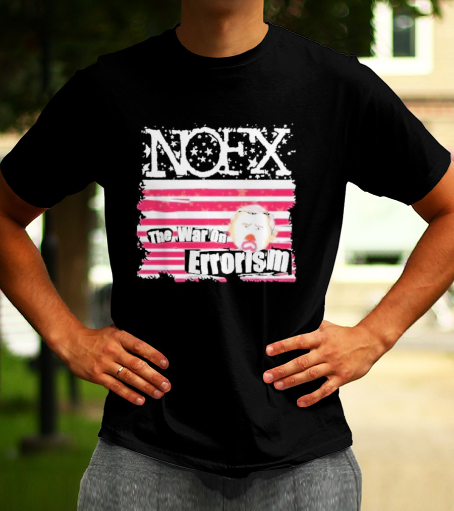 NOFX The War On Errorism Flag T-Shirt