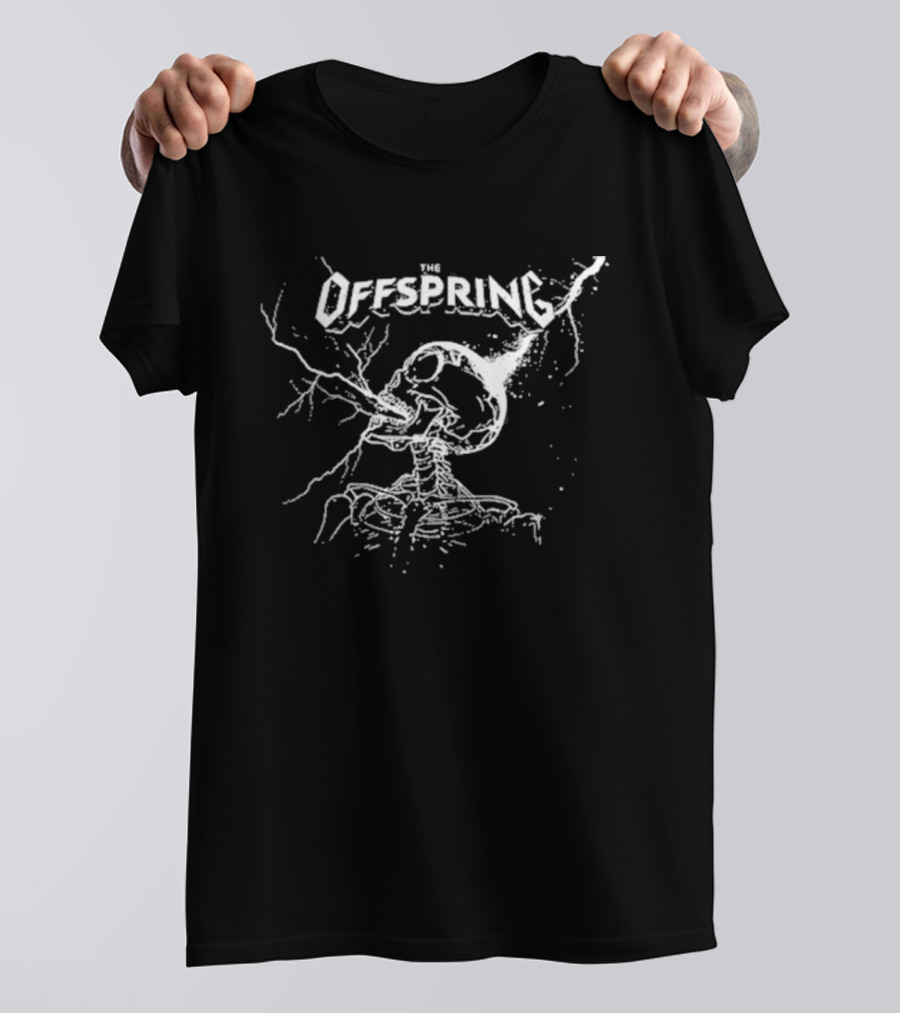 Supercharged Skeleton The Offspring T-Shirt