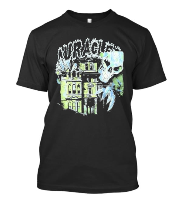 The Auracles Skeleton Haunted House Chris Brown T-Shirt