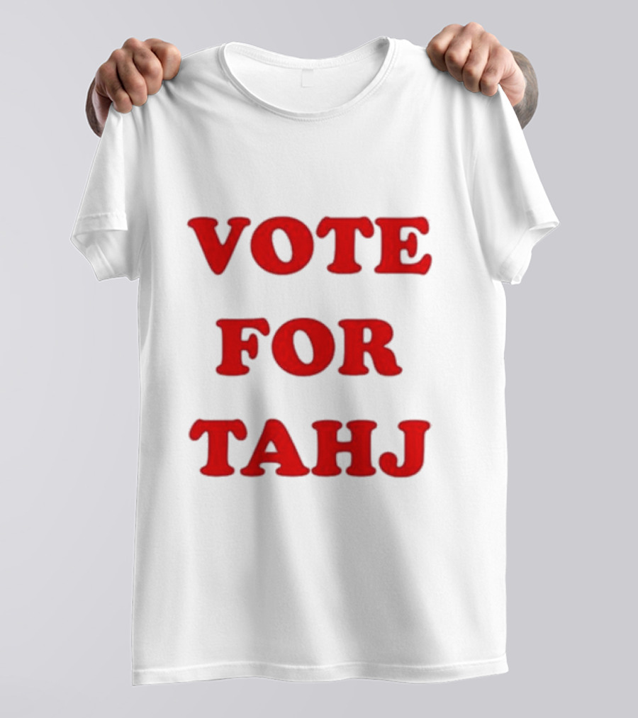 Vote For Tahj Efren Ramirez Style Campaign T-Shirt