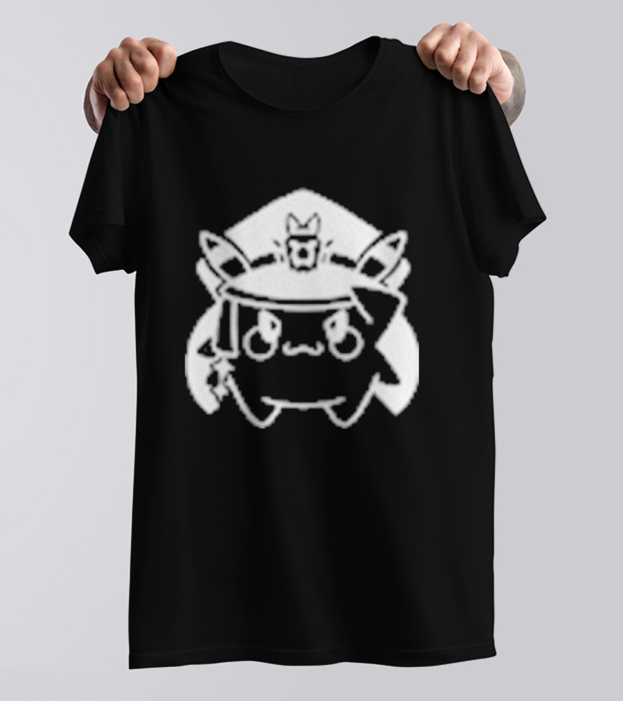 Pikachu Cadet Momo Emblem T-Shirt
