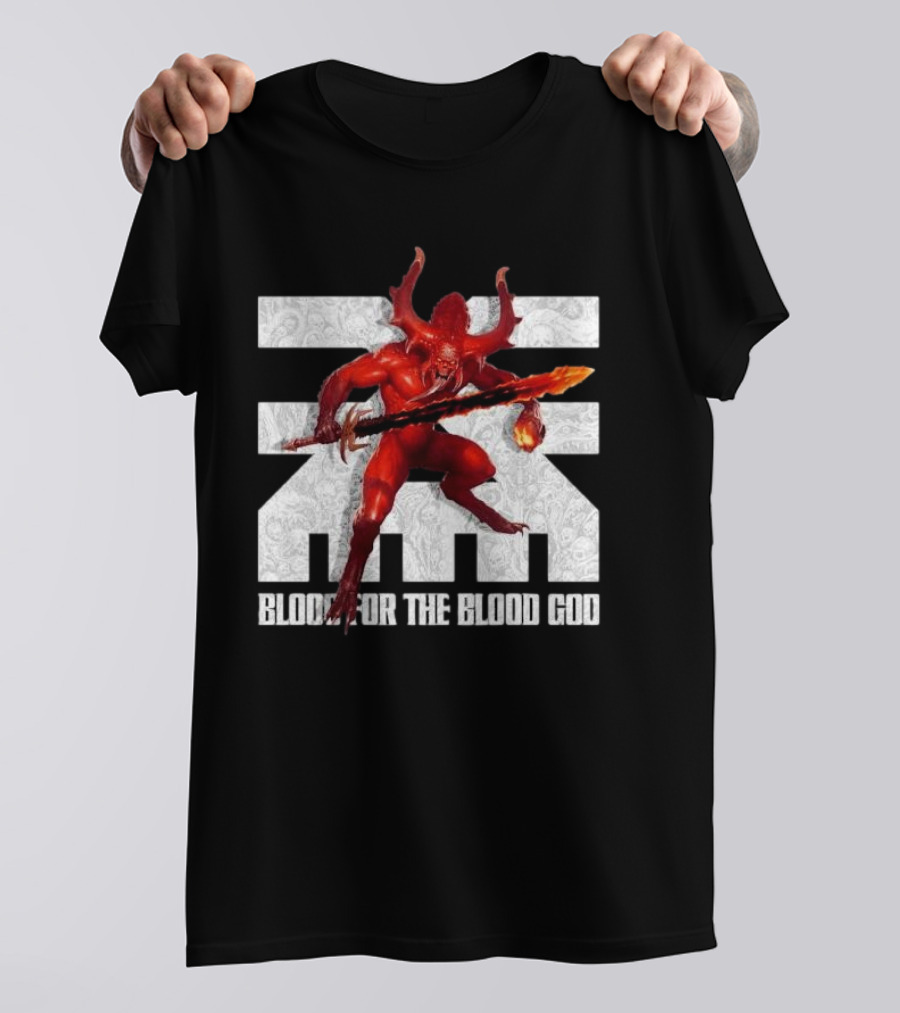 Khorne Bloodletter Blood For The Blood God T-Shirt