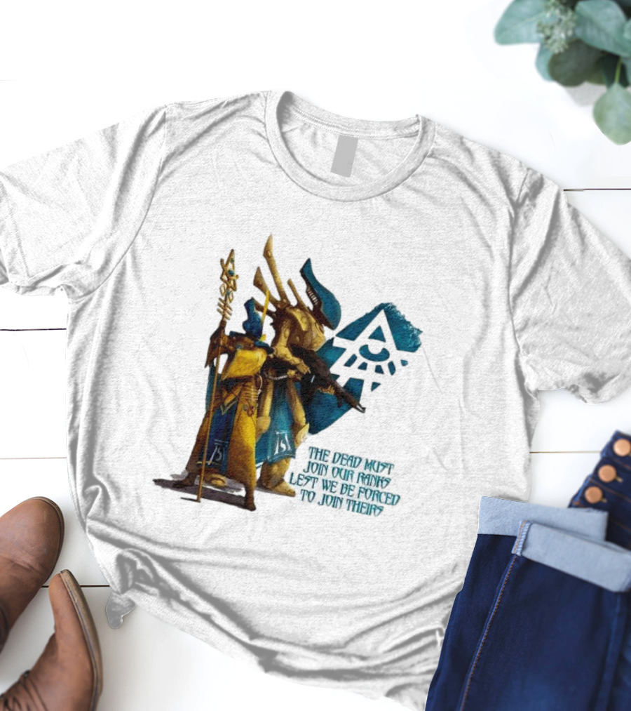 Craftworld Iyanden The Dead Must Join Our Ranks Eldar Guardians Symbolic T-Shirt