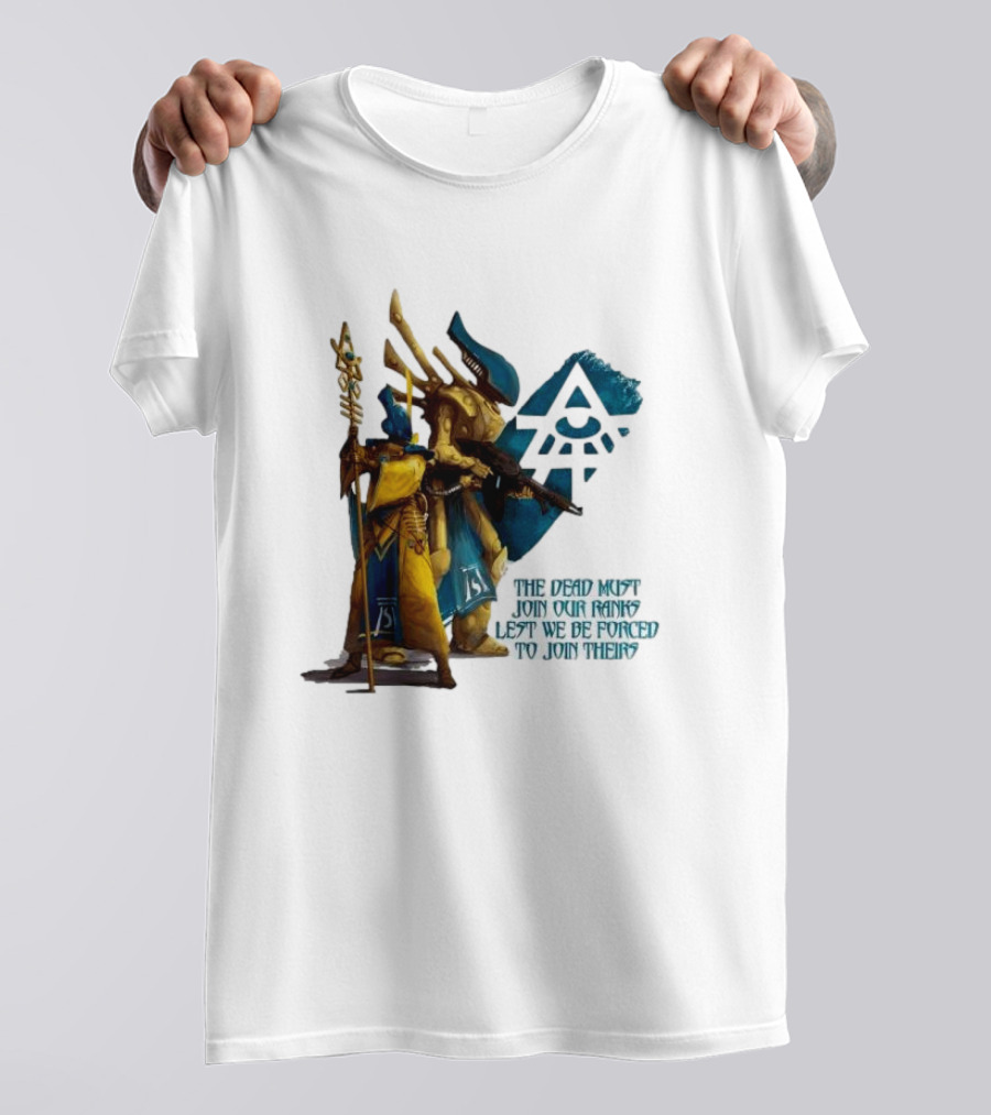Craftworld Iyanden The Dead Must Join Our Ranks Eldar Guardians Symbolic T-Shirt