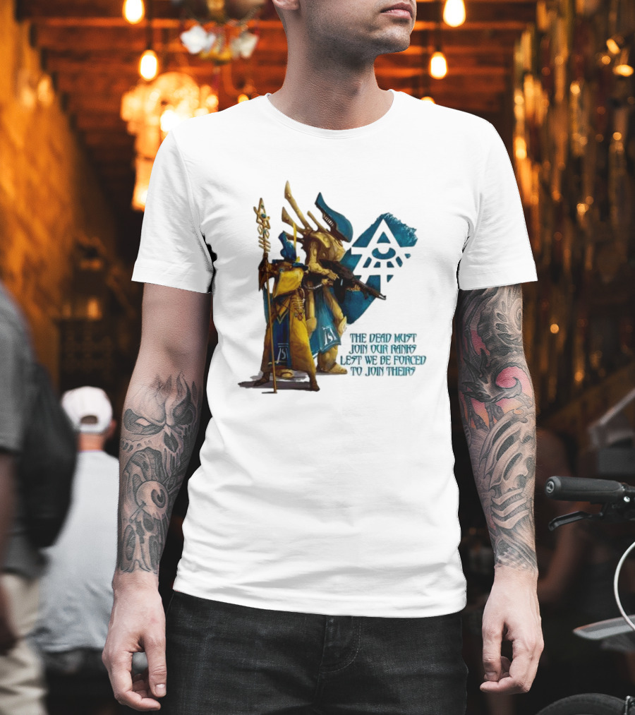 Craftworld Iyanden The Dead Must Join Our Ranks Eldar Guardians Symbolic T-Shirt