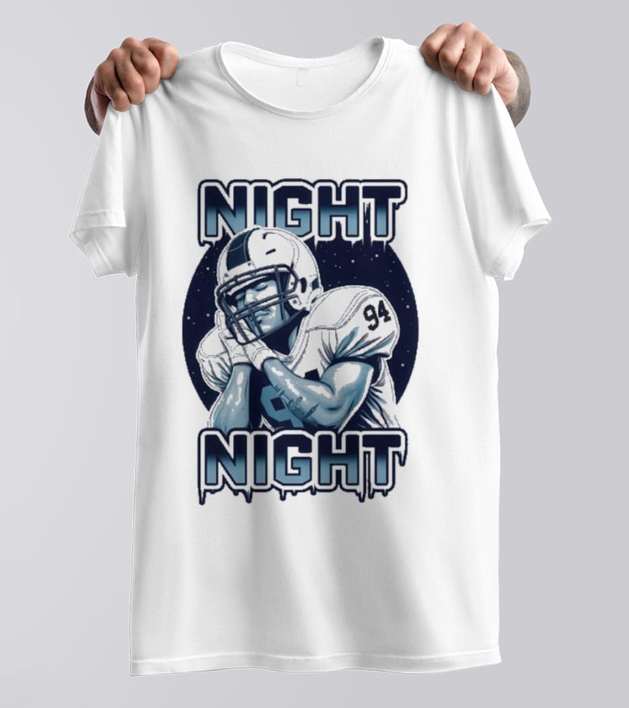 Iceman Ryan Barker Night Night Football Sleeper 94 T-Shirt