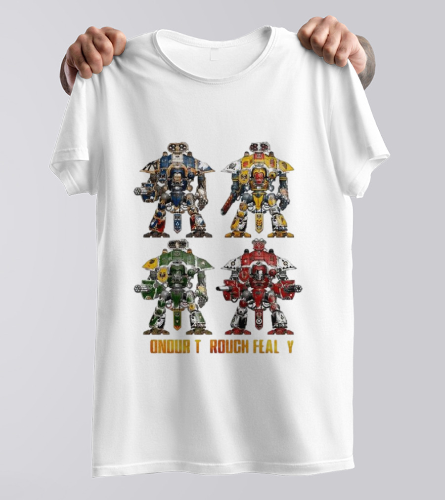Imperial Knights Honour Through Fealty Warriors T-Shirt