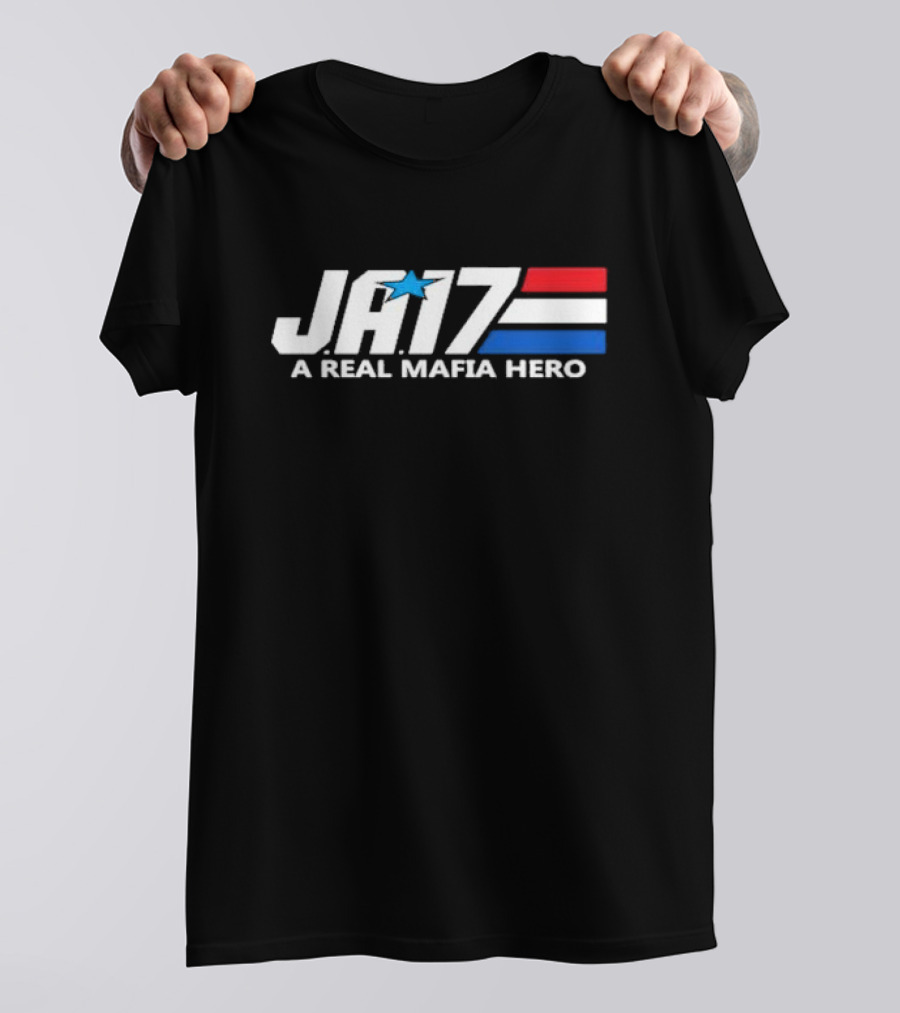 JA17 A Real Mafia Hero Star Stripes T-Shirt