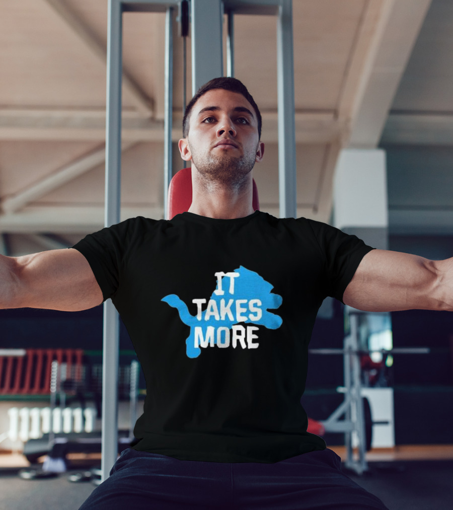 It Takes More Detroit Lions One Pride NFL T-Shirt