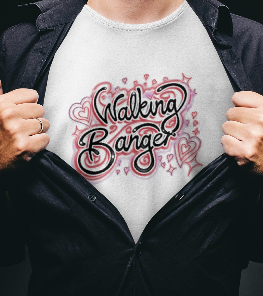 Walking Banger Hearts And Stars Hivemind T-Shirt
