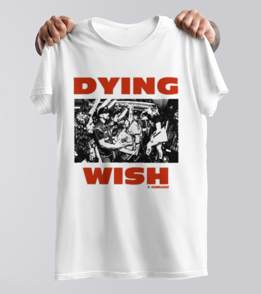 Dying Wish X Kerrang Live Concert Image T-Shirt
