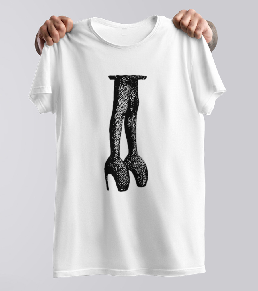 Walk Walk Passion Baby Work It I’m A Free Btch Baby High Heels T-Shirt