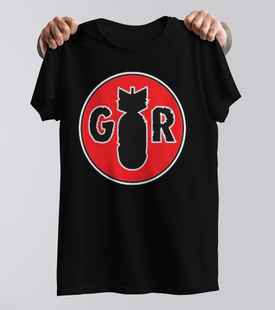 Good Riddance Bomb Symbol Red Circle T-Shirt