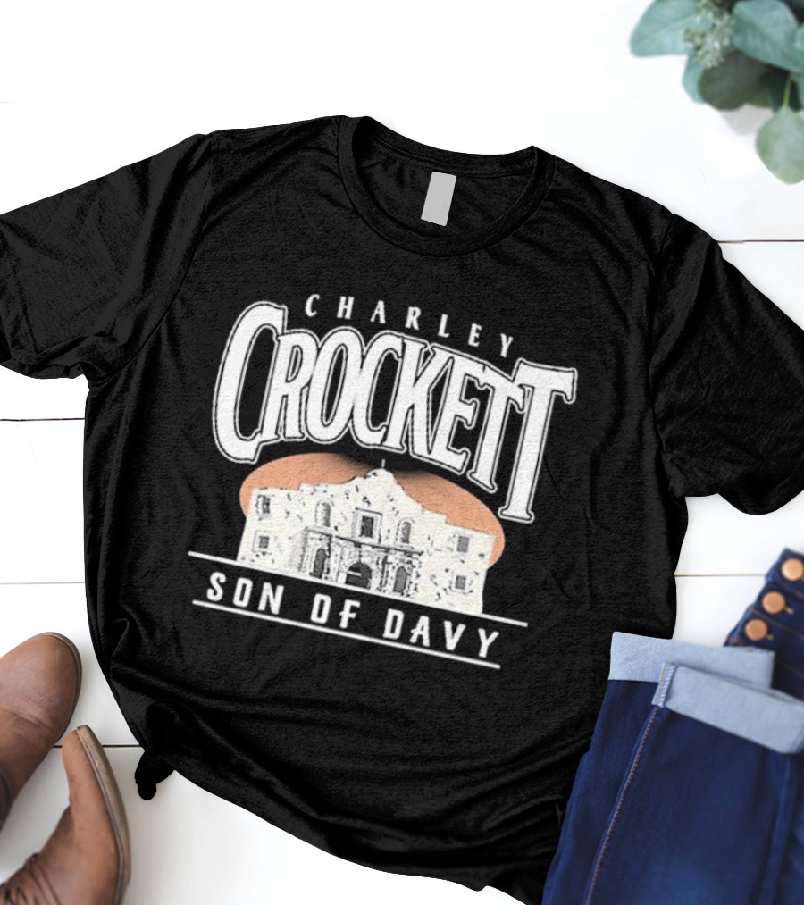 Charley Crockett Son Of Davy Alamo Building T-Shirt