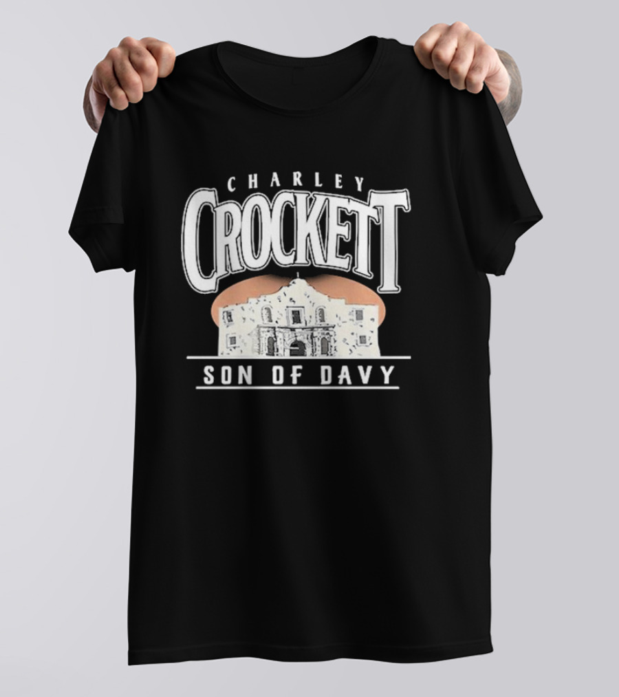 Charley Crockett Son Of Davy Alamo Building T-Shirt
