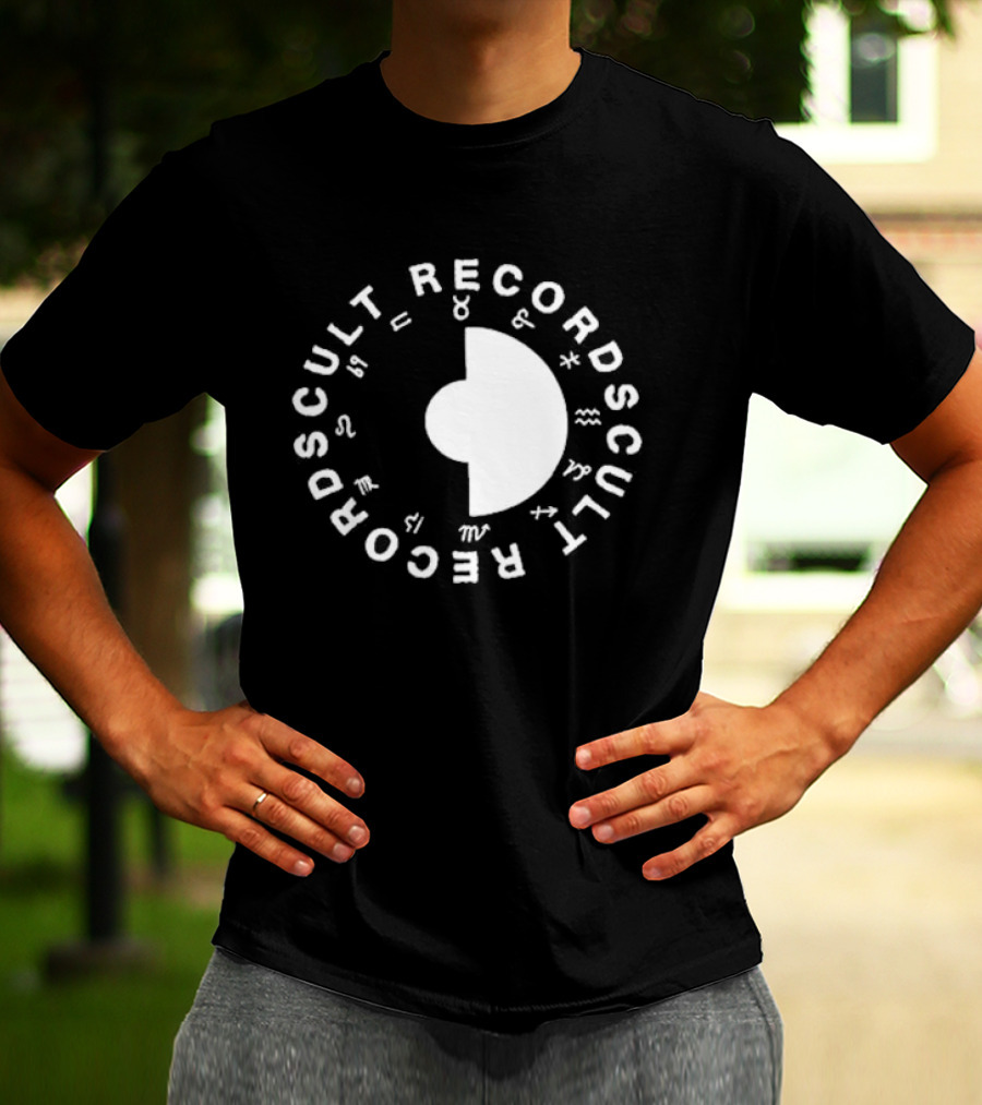 CULT RECORDS UNIF BELIEVING ASTROLOGY SYMBOLS CIRCLE T-Shirt