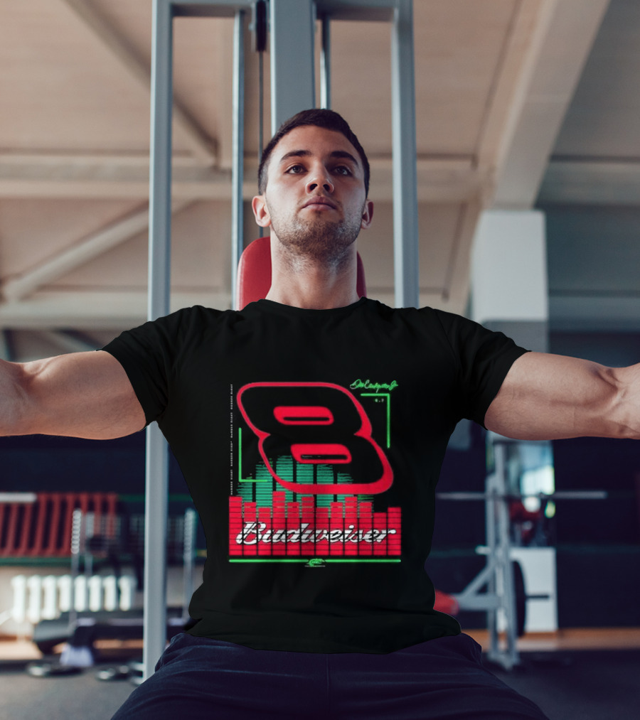 Dale Earnhardt Jr 8 Budweiser Racing Graphics T-Shirt