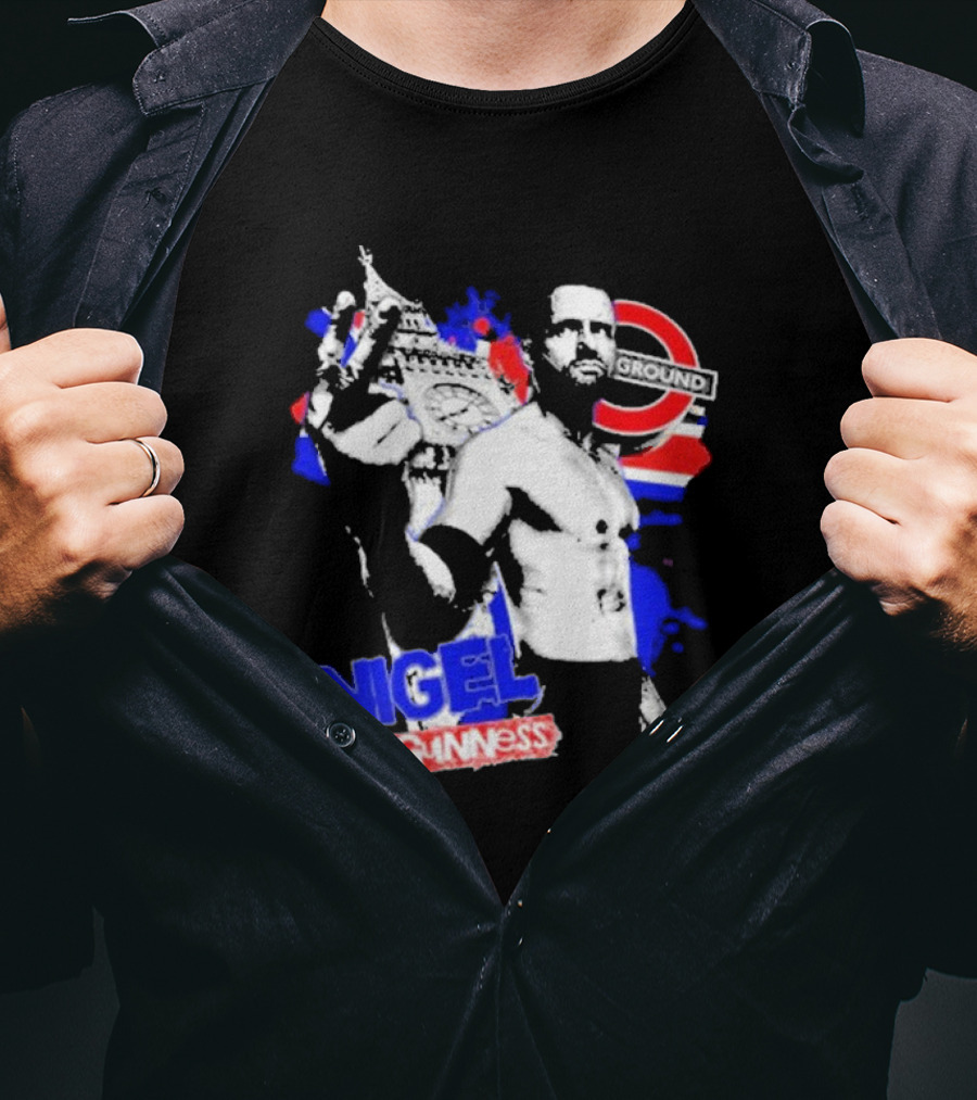 Nigel McGuinness AEW From The Underground London T-Shirt